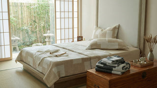 冬の暮らしを豊かにする、AVA.Homeジオメトリックブランケットの魅力