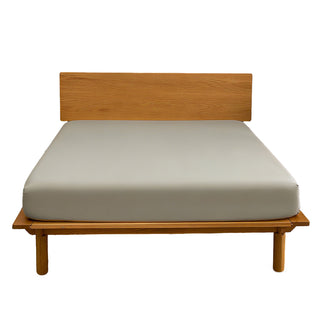 AVA.Home ボックスシーツ 綿100% 210×30cm 防ダニ 抗菌防臭 高密度織り