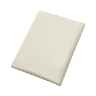 AVA.Home フラットシーツ シングル 150×250cm ホワイト 綿混 ピーチスキン加工