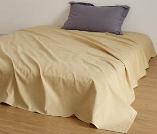 AVA.Home 起毛コットンフランネル フラットシーツ 綿100% 100番手極細綿 抗菌防臭 ダニ防止