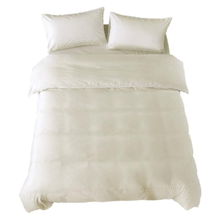 AVA.Home 布団カバー4点セット シングル 綿混素材 ピーチスキン加工 速乾 防ダニ