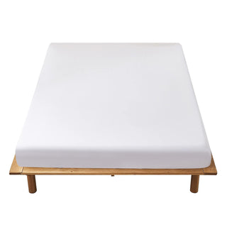 AVA.Home ホテル仕様 ボックスシーツ マチ35cm 綿100% 防ダニ 抗菌防臭 全周ゴム付き