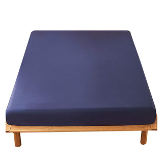 AVA.Home ボックスシーツ 綿100% 高密度織り マチ25cm 防ダニ・抗菌防臭 オールシーズン対応