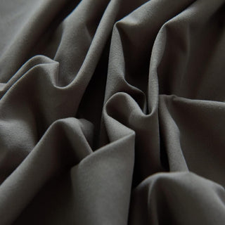 AVA.Home フラットシーツ シングル 150×250cm ホワイト 綿混 ピーチスキン加工