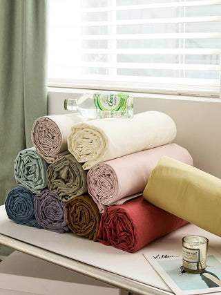 AVA.Home 起毛コットンフランネル フラットシーツ 綿100% 100番手極細綿 抗菌防臭 ダニ防止