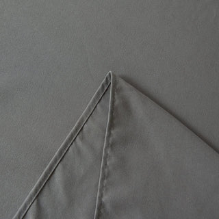 AVA.Home フラットシーツ シングル 150×250cm ホワイト 綿混 ピーチスキン加工