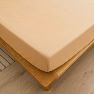 AVA.Home ボックスシーツ 綿100% 210×30cm 防ダニ 抗菌防臭 高密度織り