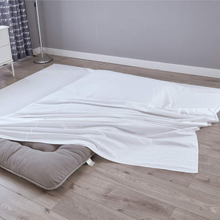 AVA.Home フラットシーツ 綿100% 200本ブロード 抗菌防ダニ シングル～ダブル対応