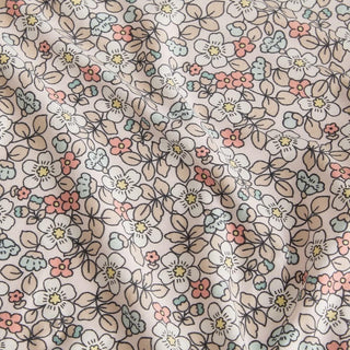 AVA.Home 天竺ニットボックスシーツ 綿100% 花柄 マットレスカバー ベッドシーツ