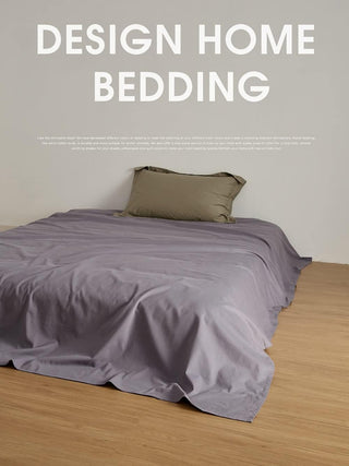 AVA.Home 起毛コットンフランネル フラットシーツ 綿100% 100番手極細綿 抗菌防臭 ダニ防止