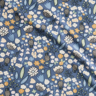 AVA.Home 天竺ニットボックスシーツ 綿100% 花柄 マットレスカバー ベッドシーツ