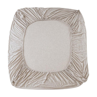 AVA.Home ボックスシーツ 綿100% 天竺ニット シングル～キング対応 防ダニ 抗菌 オールシーズン