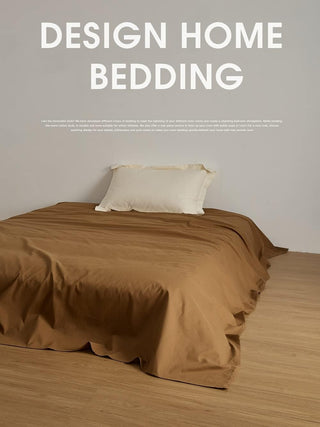 AVA.Home 起毛コットンフランネル フラットシーツ 綿100% 100番手極細綿 抗菌防臭 ダニ防止