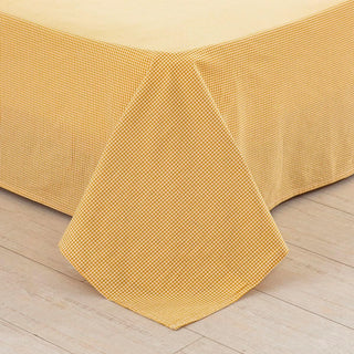 AVA.Home オーガニックコットン フラットシーツ 綿100% 洗いざらし加工 シングル・ダブル対応