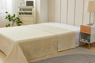 AVA.Home フラットシーツ 綿100% シングル 花柄 敷きシーツ マットレスカバー 防ダニ 抗菌