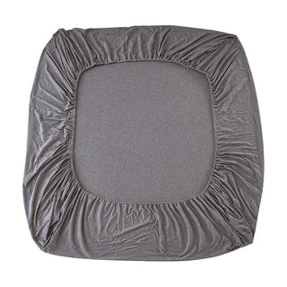 AVA.Home ボックスシーツ 綿100% 天竺ニット シングル～キング対応 防ダニ 抗菌 オールシーズン