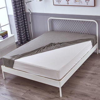 AVA.Home ボックスシーツ 綿100% 天竺ニット シングル～キング対応 防ダニ 抗菌 オールシーズン