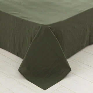 AVA.Home オーガニックコットン フラットシーツ 綿100% 洗いざらし加工 シングル・ダブル対応