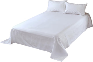 AVA.Home フラットシーツ 綿100% 200本ブロード 抗菌防ダニ シングル～ダブル対応