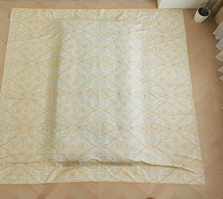 AVA.Home フラットシーツ 綿100% シングル 花柄 敷きシーツ マットレスカバー 防ダニ 抗菌