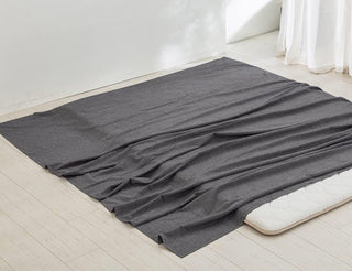 AVA.Home オーガニックコットン フラットシーツ 綿100% 洗いざらし加工 シングル・ダブル対応