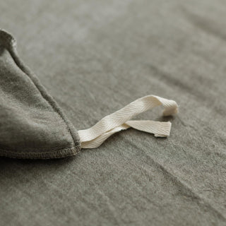 AVA.Home オーガニックコットン 掛け布団カバー 洗いざらし 綿100% 防ダニ加工