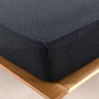 AVA.Home ボックスシーツ 綿100% 天竺ニット シングル～キング対応 防ダニ 抗菌 オールシーズン