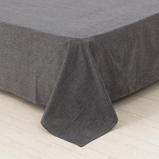 AVA.Home オーガニックコットン フラットシーツ 綿100% 洗いざらし加工 シングル・ダブル対応