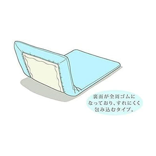 敷布団カバー ワンタッチシーツ 無地 洗い替え 防ダニ 通気吸湿 フィットシーツ 柔らかい