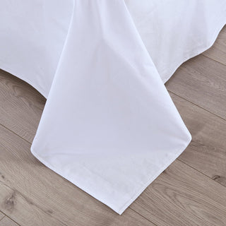 AVA.Home フラットシーツ 綿100% 200本ブロード 抗菌防ダニ シングル～ダブル対応