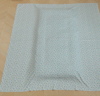 AVA.Home フラットシーツ 綿100% シングル 花柄 敷きシーツ マットレスカバー 防ダニ 抗菌