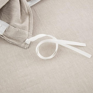 AVA.Home オーガニックコットン 掛け布団カバー 洗いざらし 綿100% 防ダニ加工