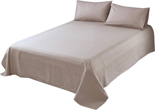 AVA.Home フラットシーツ 綿100% 200本ブロード 抗菌防ダニ シングル～ダブル対応