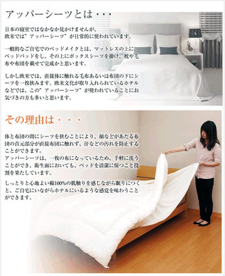 AVA.Home フラットシーツ 綿100% 200本ブロード 抗菌防ダニ シングル～ダブル対応