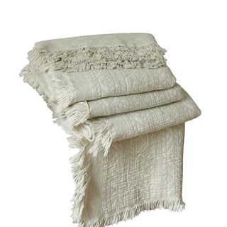 AVA.Home リネンコットン マルチカバー 245×250cm | ベッドカバー ソファカバー ブランケット 5WAY