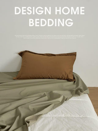 AVA.Home 起毛コットンフランネル フラットシーツ 綿100% 100番手極細綿 抗菌防臭 ダニ防止