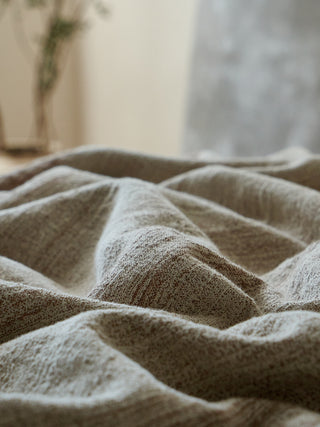 AVA.Home リネンコットン マルチカバー 245×250cm | ベッドカバー ソファカバー ブランケット 5WAY