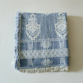 AVA.Home リネンコットン マルチカバー 245×250cm | ベッドカバー ソファカバー ブランケット 5WAY