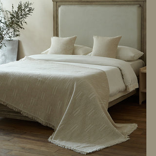 AVA.Home リネンコットン マルチカバー 245×250cm | ベッドカバー ソファカバー ブランケット 5WAY