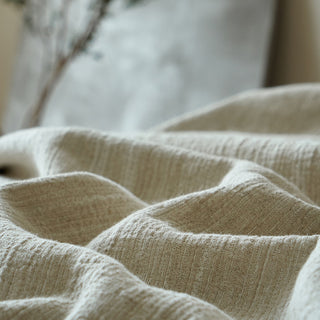 AVA.Home リネンコットン マルチカバー 245×250cm | ベッドカバー ソファカバー ブランケット 5WAY