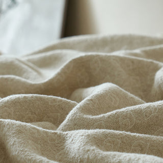 AVA.Home リネンコットン マルチカバー 245×250cm | ベッドカバー ソファカバー ブランケット 5WAY