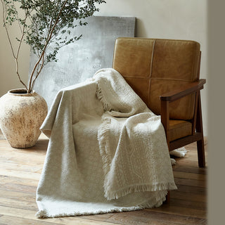 AVA.Home リネンコットン マルチカバー 245×250cm | ベッドカバー ソファカバー ブランケット 5WAY