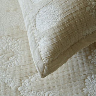 AVA.Home 三層コットンリネン ベッドカバー 3点セット