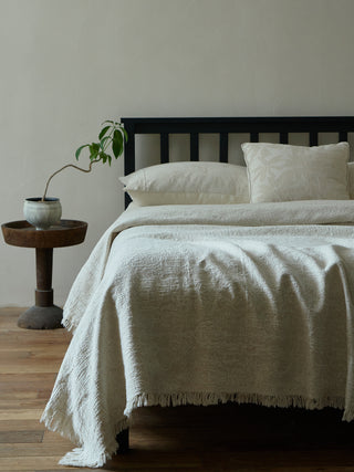 AVA.Home リネンコットン マルチカバー 245×250cm | ベッドカバー ソファカバー ブランケット 5WAY