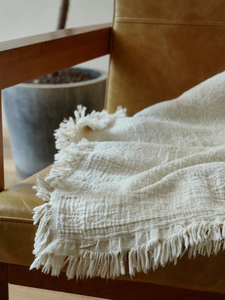 AVA.Home リネンコットン マルチカバー 245×250cm | ベッドカバー ソファカバー ブランケット 5WAY