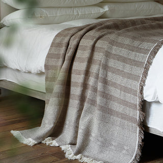 AVA.Home リネンコットン マルチカバー 245×250cm | ベッドカバー ソファカバー ブランケット 5WAY