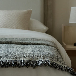 AVA.Home リネンコットン マルチカバー 245×250cm | ベッドカバー ソファカバー ブランケット 5WAY