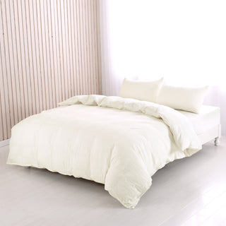 AVA.Home オーガニックコットン 掛け布団カバー 洗いざらし 綿100% 防ダニ加工