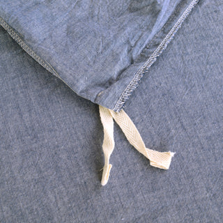 AVA.Home オーガニックコットン 掛け布団カバー 洗いざらし 綿100% 防ダニ加工