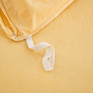 AVA.Home オーガニックコットン 掛け布団カバー 洗いざらし 綿100% 防ダニ加工